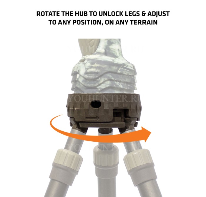 Опора для оружия Primos Hunting TRIGGER STICK GEN3 TALL TRIPOD (3 ноги)