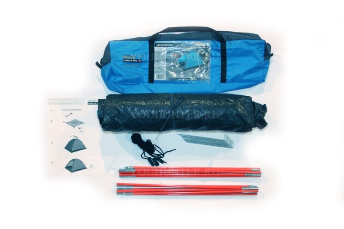 HIGH PEAK Палатка Monodome PU Monodome PU синий/серый 150х205 см