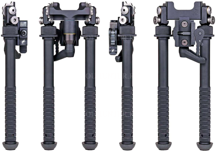 Сошки Atlas BT69-LW17 на Picatinny быстросъёмные высота 9.25 - 16.5” DISC