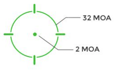 Коллиматор Holosun OpenELITE micro GREEN (HE508T-GR X2)