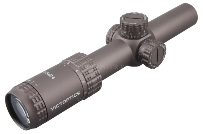 Оптический прицел Vector Optics 30мм SFP VictOptics S6 1-6x24 Coyote FDE (OPSL23)