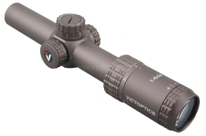 Оптический прицел Vector Optics 30мм SFP VictOptics S6 1-6x24 Coyote FDE (OPSL23)