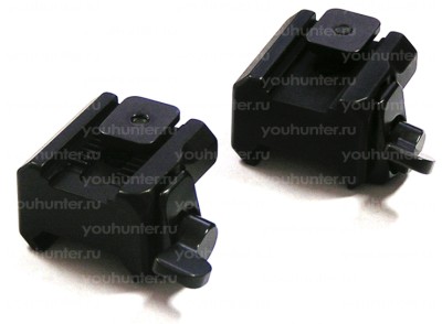 Быстросъемный кронштейн MAKmilmont под шину Swarovski на базу weaver (5850-6000)