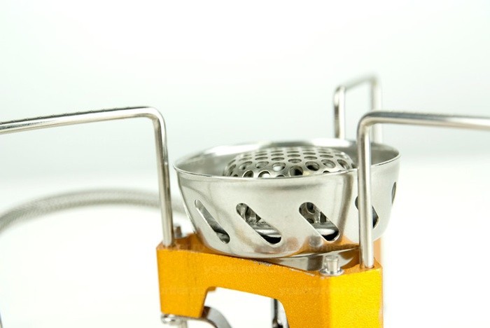 Газовая горелка FIRE-MAPLE RAGING FWS-02 с ветрозащитой
