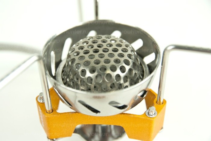 Газовая горелка FIRE-MAPLE RAGING FWS-02 с ветрозащитой