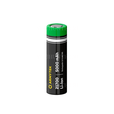 Armytek 21700 Li-Ion 5000 мАч незащищенный аккумулятор
