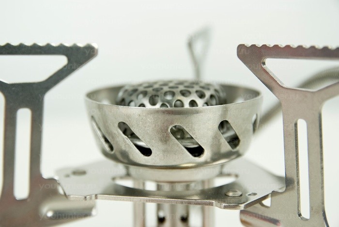 Газовая горелка FIRE-MAPLE SPARK FMS-121 с ветрозащитой