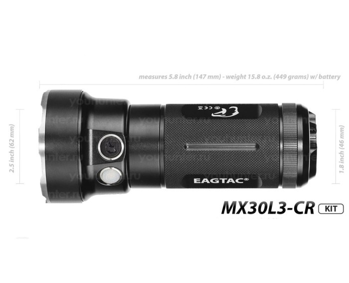 Фонарь EagleTAC MX30L3-CR