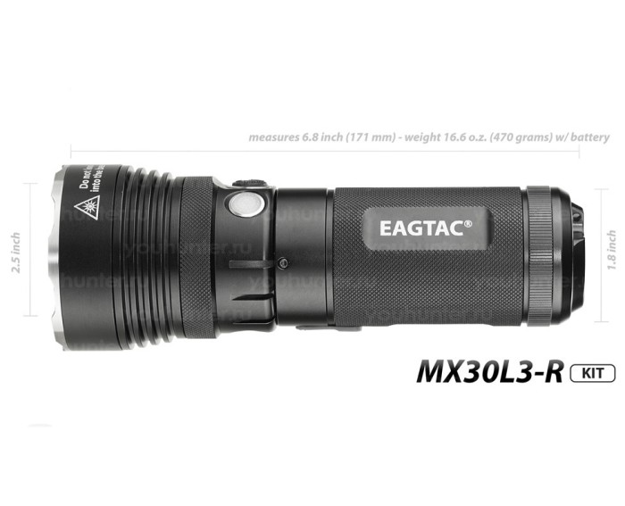 Фонарь EagleTAC MX30L3-R