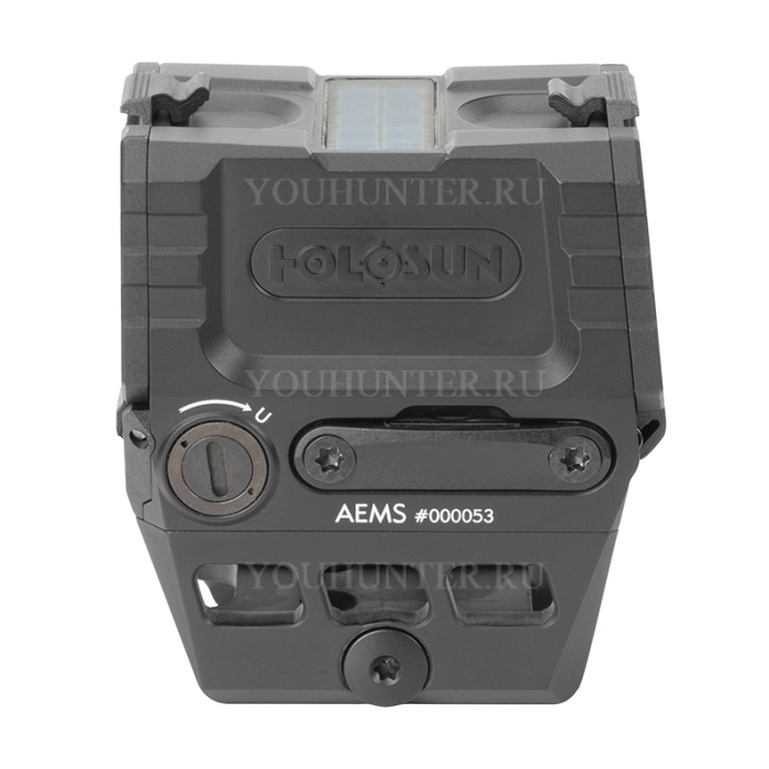 Коллиматорный прицел HOLOSUN AEMS красная марка