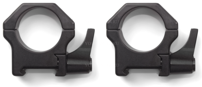 Кольца Contessa 25,4мм на Picatinny быстросъемные 8мм сталь (SPP01/A/SR)