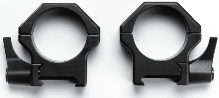 Кольца Contessa 30мм на Picatinny быстросъемные 12мм сталь (SPP02/B/SR)