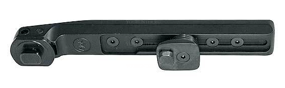 Поворотное основание MAKflex на базы EAW, для прицелов с шиной ZM/VM (2100-4500)