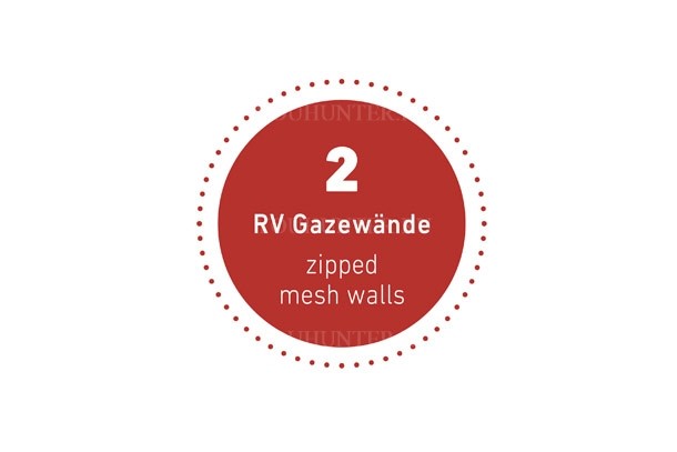 HIGH PEAK Палатка PAVILLON PAVILLON grey-lime 300x300x220