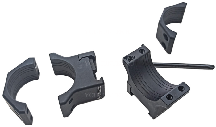 Кольца Contessa 30мм на Picatinny 19мм (LPR02/C)