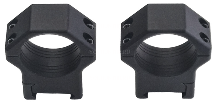 Кольца Contessa 30мм на Picatinny 19мм (LPR02/C)