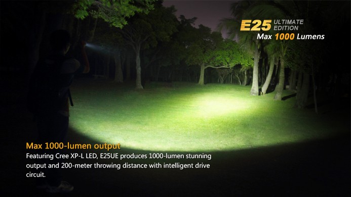 Фонарь Fenix E25 UE