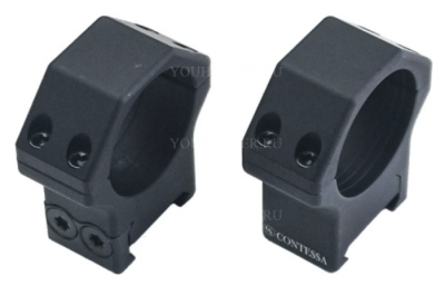 Кольца Contessa 30мм на Picatinny 8мм (LPR02/A)