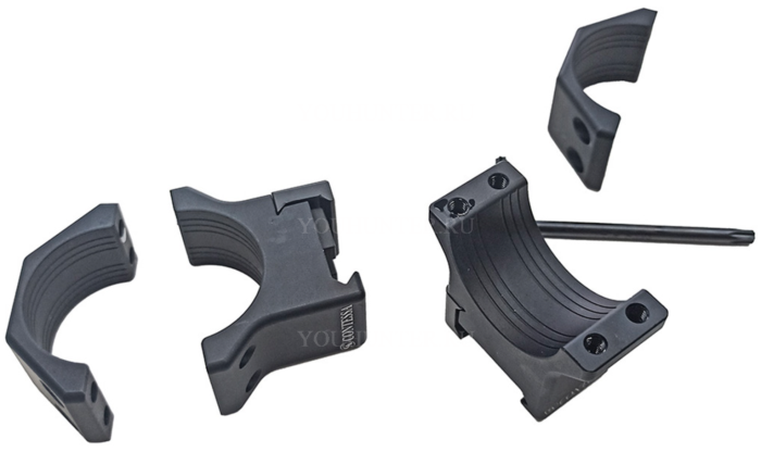 Кольца Contessa 30мм на Picatinny 8мм (LPR02/A)