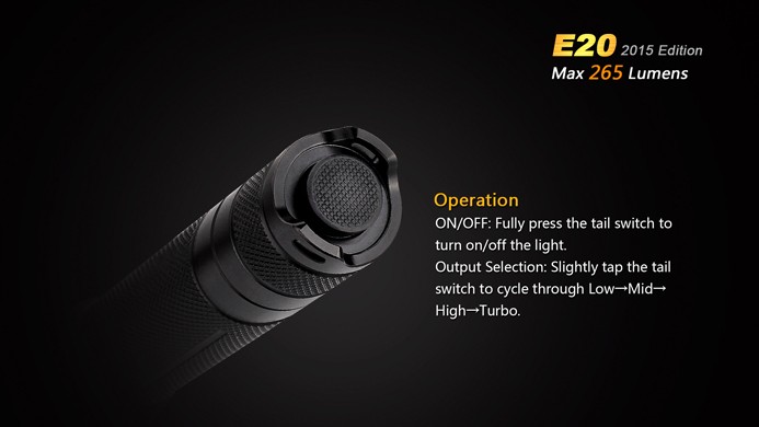 Фонарь Fenix E20