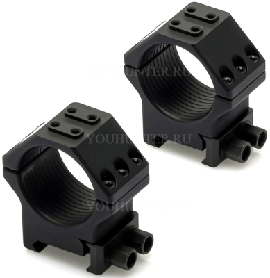 Кольца Contessa Tactical 30мм на Picatinny 10мм сплав (STR02/A)