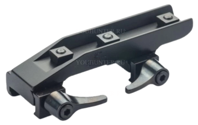 Быстросъёмный кронштейн единый Rusan Weaver на шину Zeiss ZM рычажный 057-ZM-R