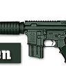 Оружейная краска DuraCoat GREEN (стандарт 120гр)