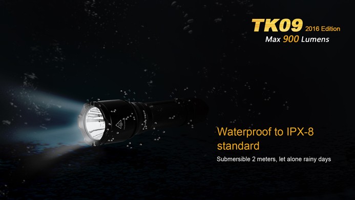 Фонарь Fenix TK09 2016
