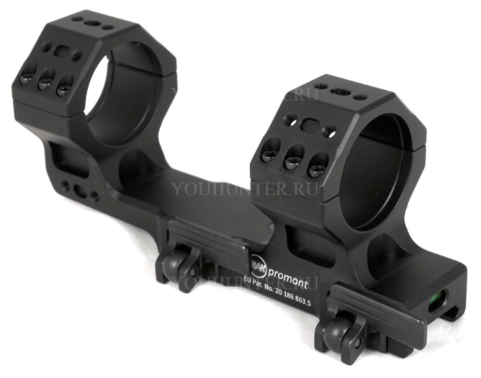 Быстросъемный кронштейн MAKpromont на Picatinny кольца 30мм BH=23 (53502-30238)