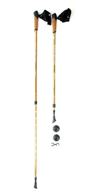 KAISER SPORT Телескопические палки для скандинавской ходьбы KAISER SPORT NORDIC WALKING GOLD SL-2B-2-135 NORDIC WALKING GOLD GOLD