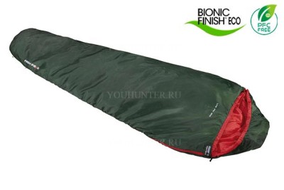 Мешок спальный HIGH PEAK Lite Pak 1200 green-red