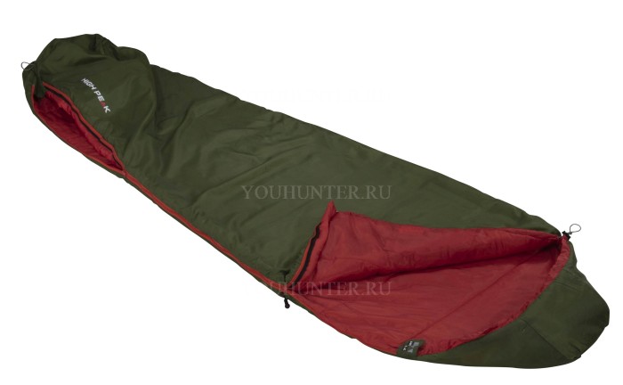 HIGH PEAK Мешок спальный Lite Pak 1200 Lite Pak 1200 green-red
