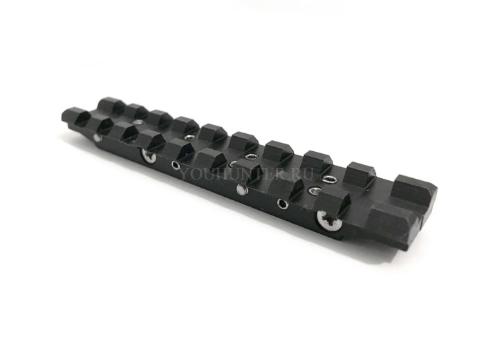 Планка Вивер на Ласточкин хвост 9мм ЭТМИ-023-02