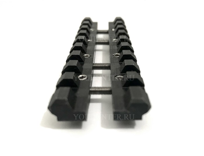 Планка Вивер на Ласточкин хвост 9мм ЭТМИ-023-02