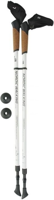 KAISER SPORT Телескопические палки для скандинавской ходьбы KAISER SPORT NORDIC WALKING WHITE SL-2B-2-135 NORDIC WALKING WHITE WHITE