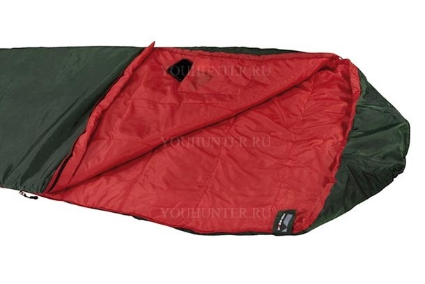 HIGH PEAK Мешок спальный Lite Pak 800 Lite Pak 800 green-red