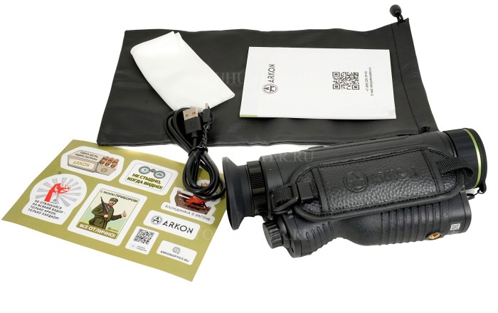 Тепловизионный монокуляр ARKON Fors LF25 (384x288, 25мм, дальномер)