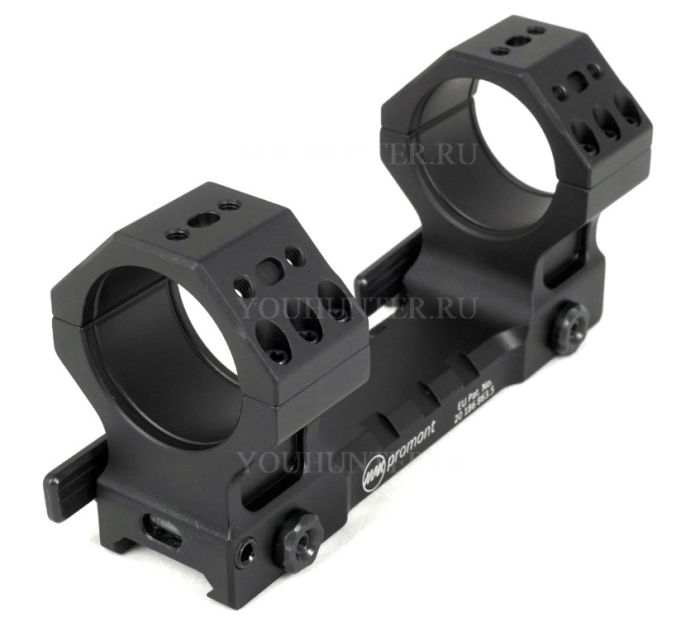 Быстросъемный кронштейн MAKpromont на Picatinny кольцп 34 мм BH=21 наклон 20MOA (53520-34218)