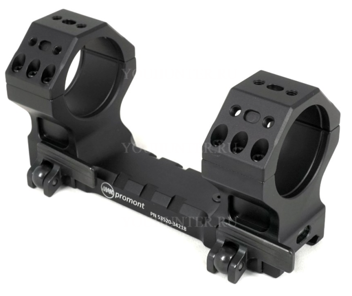 Быстросъемный кронштейн MAKpromont на Picatinny кольцп 34 мм BH=21 наклон 20MOA (53520-34218)