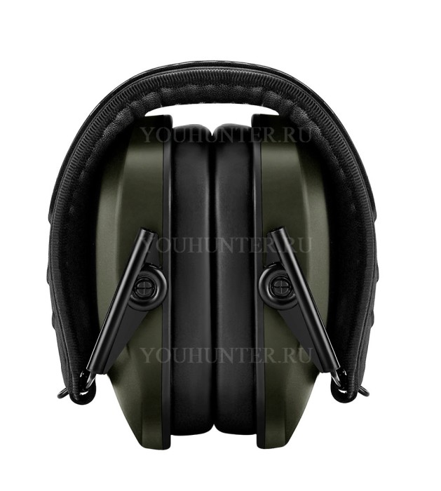 Наушники противошумные ShotTime 18 экокожа+ткань Army Green