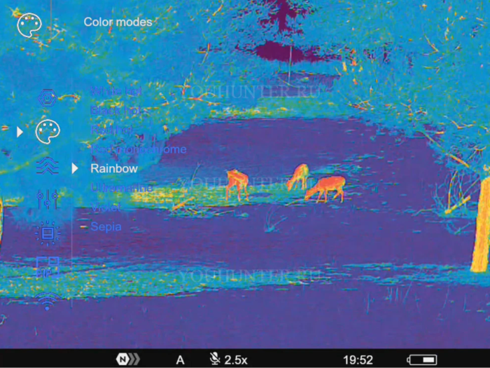 Тепловизионный монокуляр PULSAR Telos LRF XP50 (640 матрица, с дальномером)