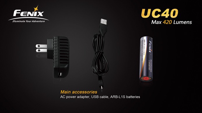 Фонарь Fenix UC40 Ultimate Edition