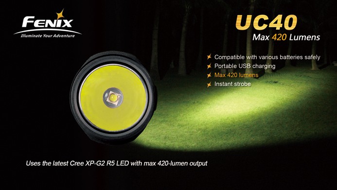 Фонарь Fenix UC40 Ultimate Edition