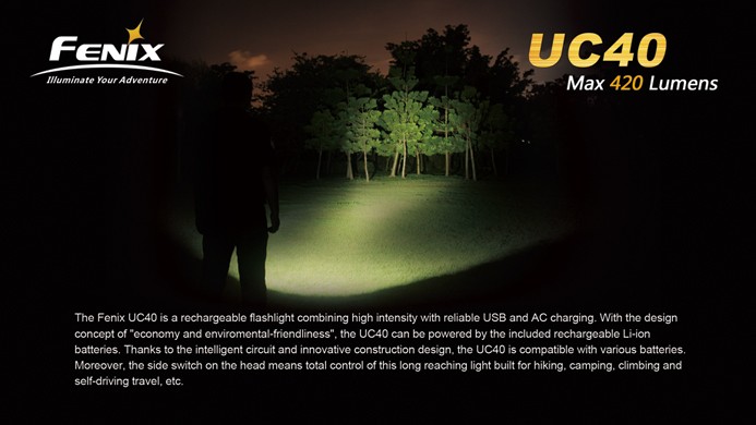 Фонарь Fenix UC40 Ultimate Edition