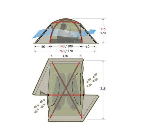 Палатка TENGU Mark 1.08T3