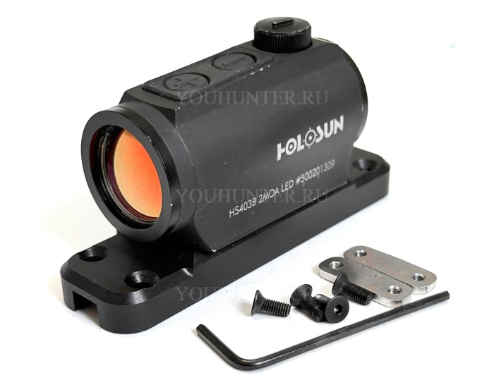 Кронштейн JAGT BORE на вентилируемую планку для прицелов Holosun / Aimpoint / Vector Optics