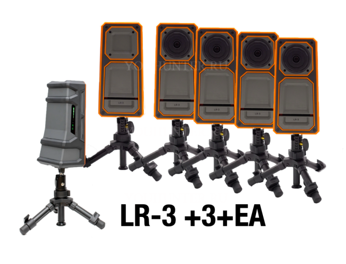 Комплект камер Longshot LR-3 +3+Speedtracker MACH4+Планшет+Большой кейс