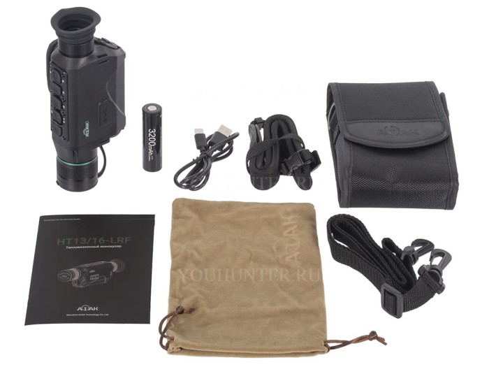 Тепловизионный монокуляр ATAK HT13-35LRF (384x288, 35мм, дальномер)
