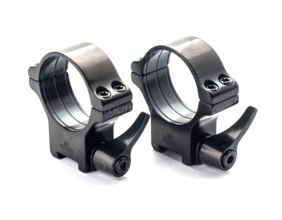 Кольца RUSAN быстросъемные 30мм на призму ласточкин хвост 11мм рычажные