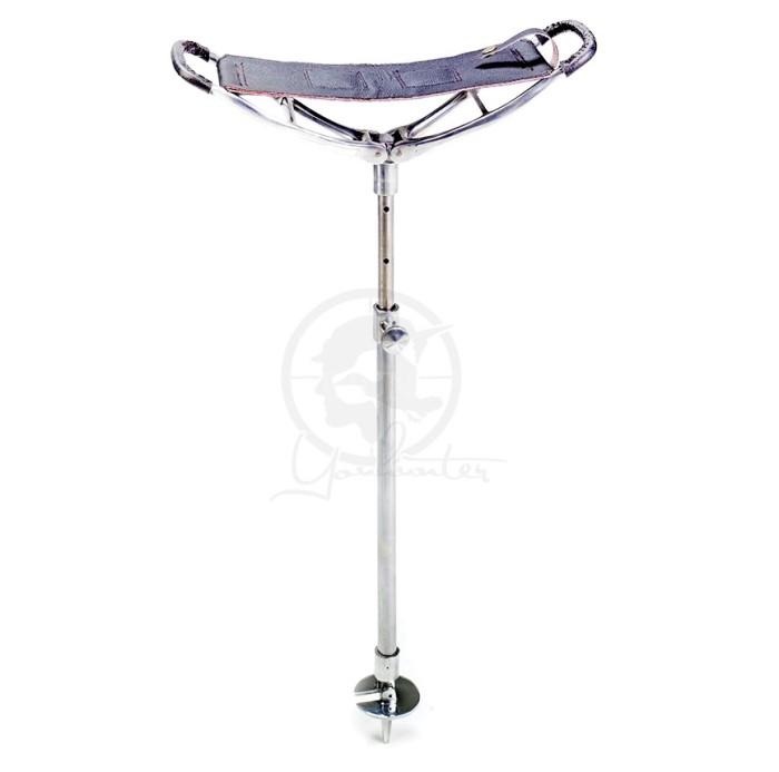 Стул-сидушка трость CANNES K54 для загонных охот (метал/кожа)